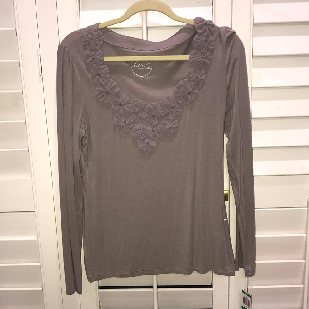 INC long sleeve top